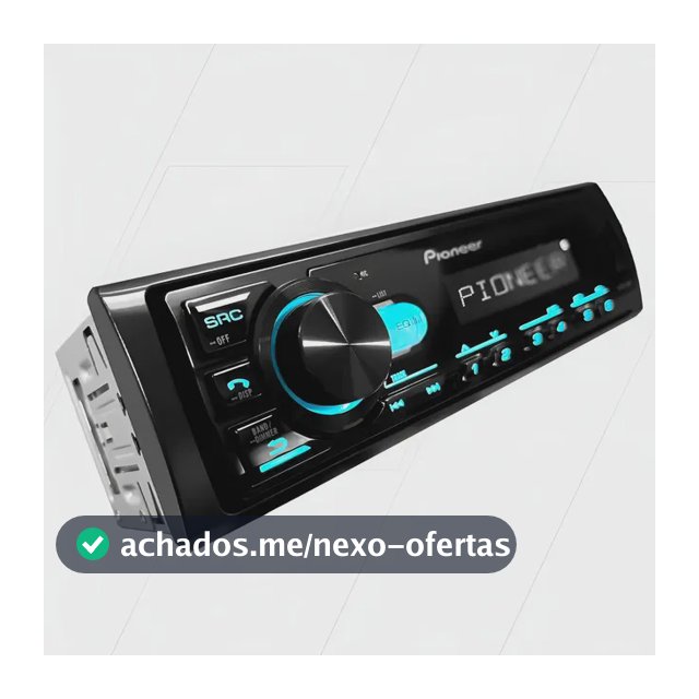Radio Pioneer Bluetooth Automotivo Mvh-145br Usb Mp3 Fm