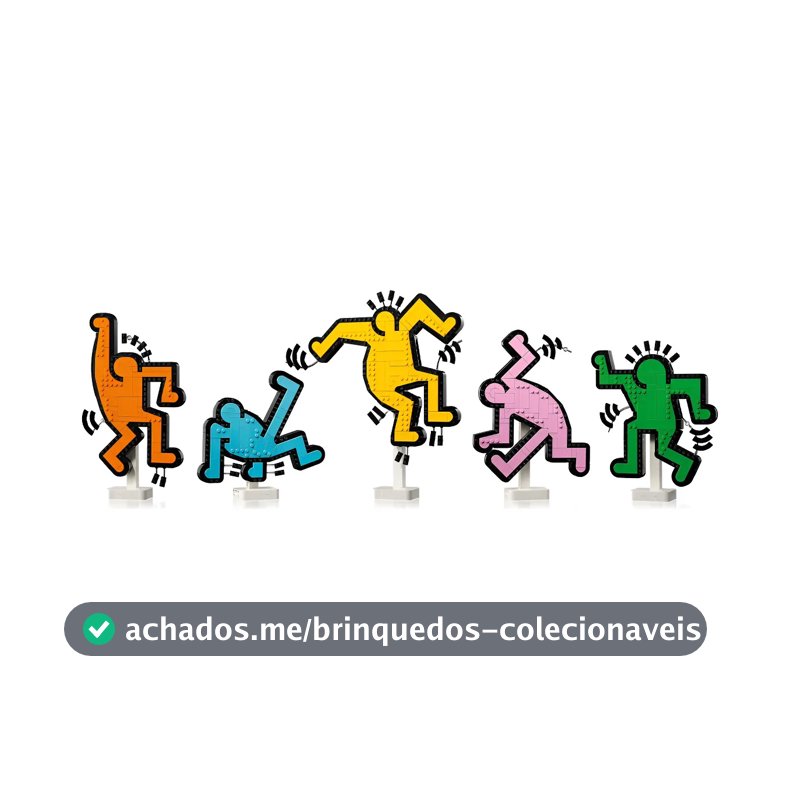 Lego Art 31216 Keith Haring: figuras dançantes