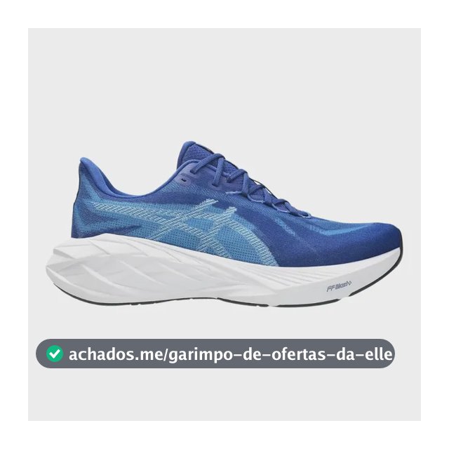 Tênis De Corrida Masculino Asics Dynablast 6 Se Original Azul/branco Liso 41