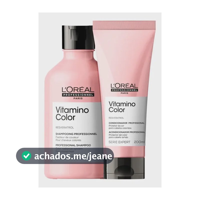 Vitamino Color Loreal - Shampoo E Condicionador