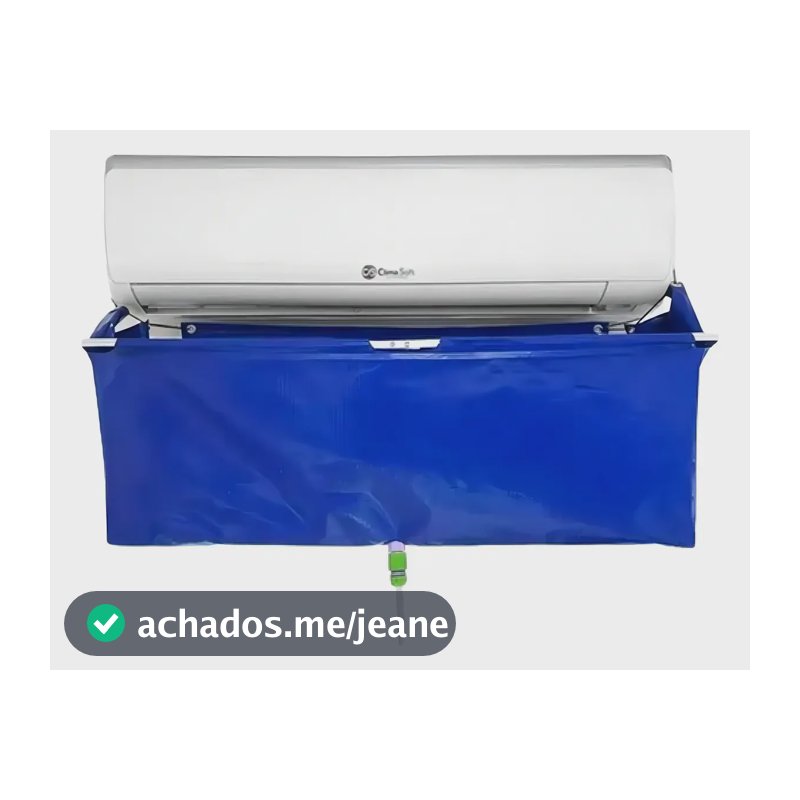 Bolsa Coletor para Ar Condicionado Split 7,000-24,000 Btus Lona Azul