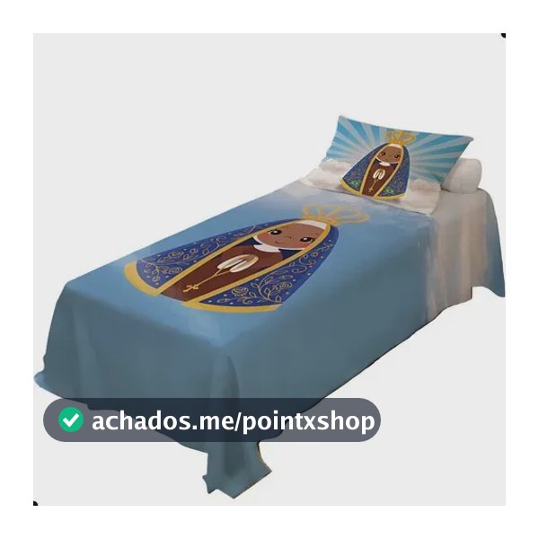 Jogo Lençol + Fronha Temático Infantil Modelos Nossa Senhora
