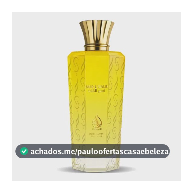 Perfume Mawwal Asir L'Qalb Unissex 100ml Eau de Parfum Aromático Cítrico