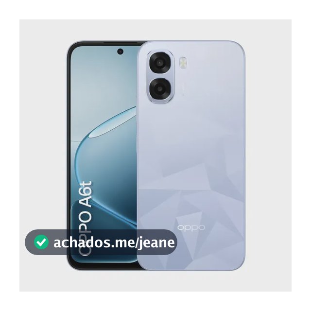 Smartphone OPPO A6t 128gb, 12gb Ram (4gb + 8gb Virtual Ram), Bateria Gigante de 6500mAh, Processador Snapdragon, Tela 120Hz, AI Câmera, IP64 - Azul Cristal