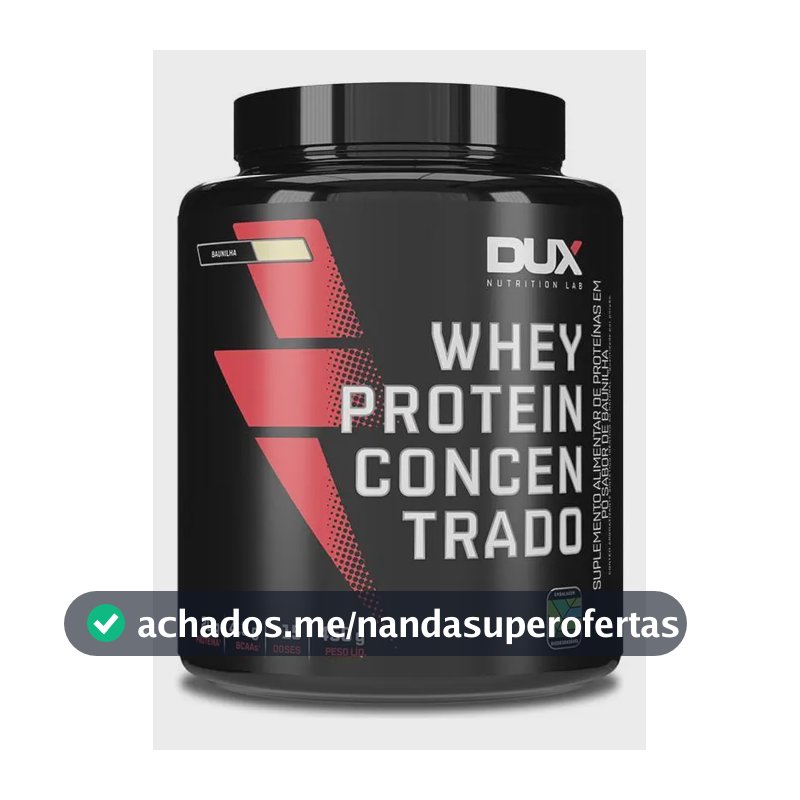 Whey Protein Concentrado Dux Nutrition Doce De Leite 450g