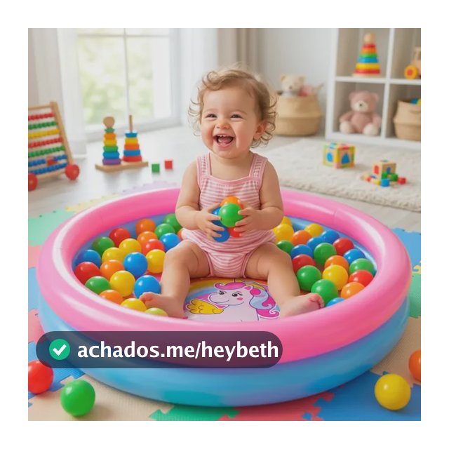 Piscina Infantil Inflável Criança Com 25 Bolinhas Coloridas
