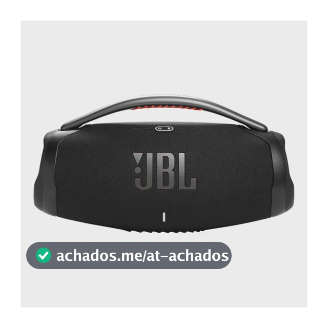 Caixa De Som Boombox 3 Bluetooth Preta Jbl