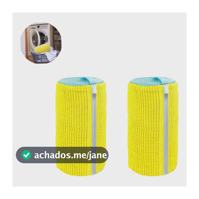 Kit 2 Saco Para Lavar Sapatos Na Máquina De Lavar Prático Kit 2 Aleatoria