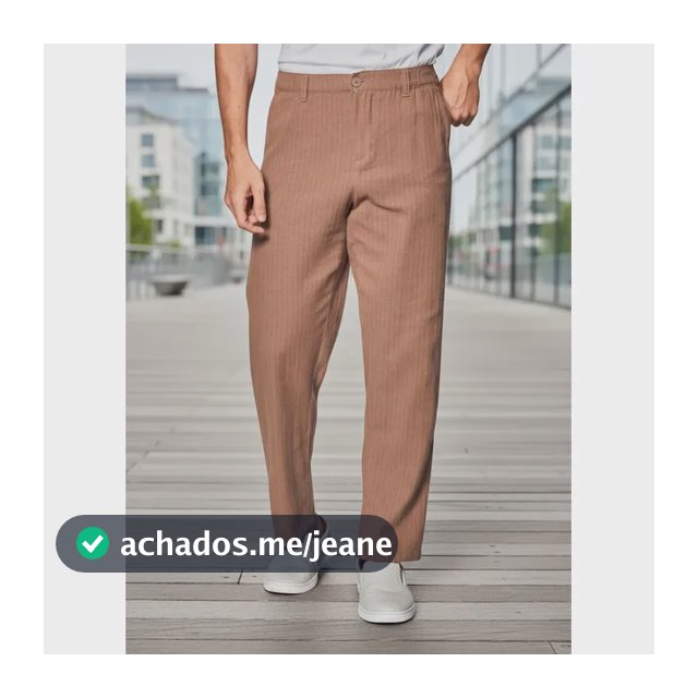 Calça Hering Masculina Lzcf1bsi Cáqui Batik 40