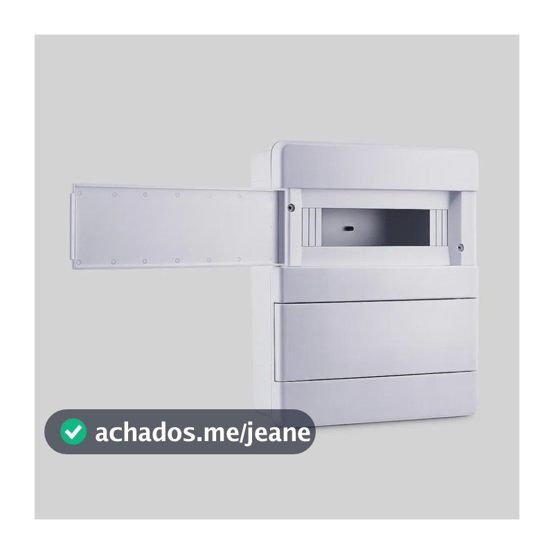 Quadro Distribuição 24 Disjuntores Din Br Embutir Forceline