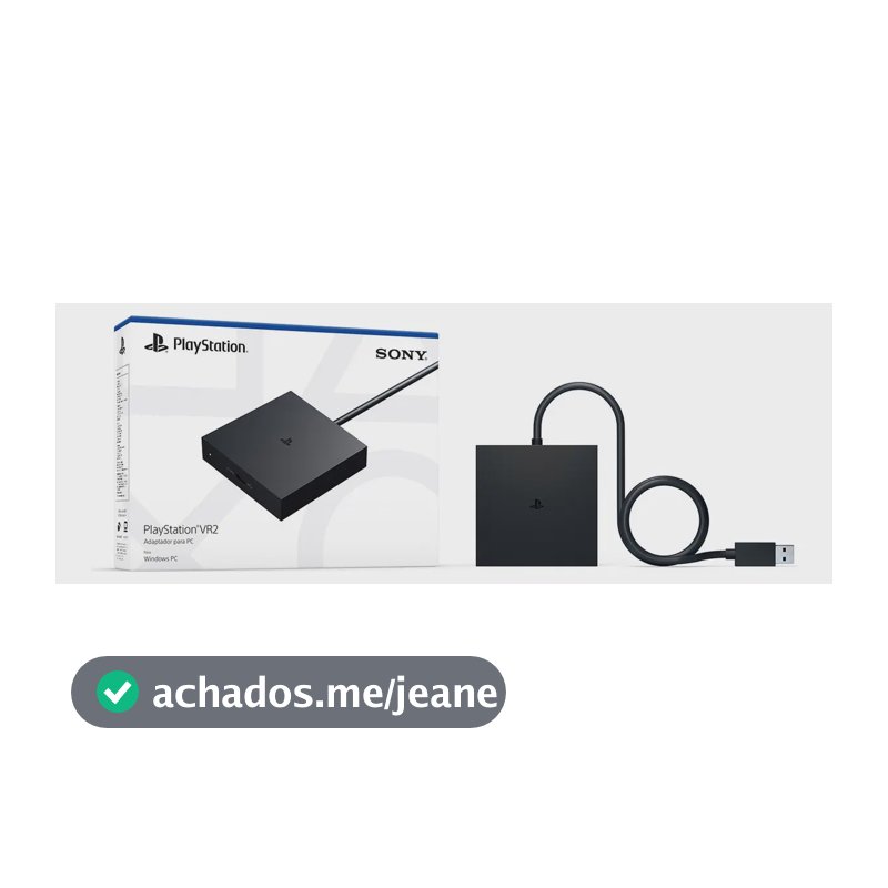 Adaptador De Realidade Virtual Para Sony Playstation Vr2 Preto