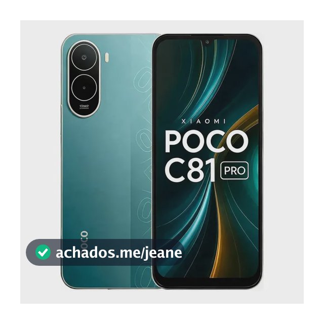 Celular Xiaomi Poco C81 Pro 128gb 4gb Ram 120hz 4g Global Verde