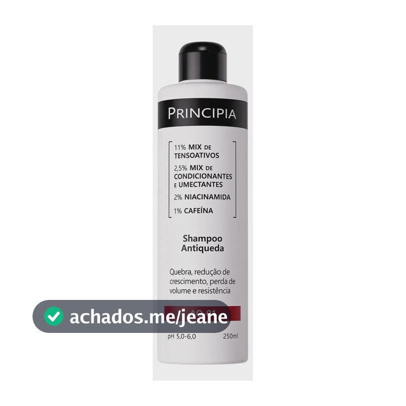 Shampoo Antiqueda Aq-01 250ml Principia