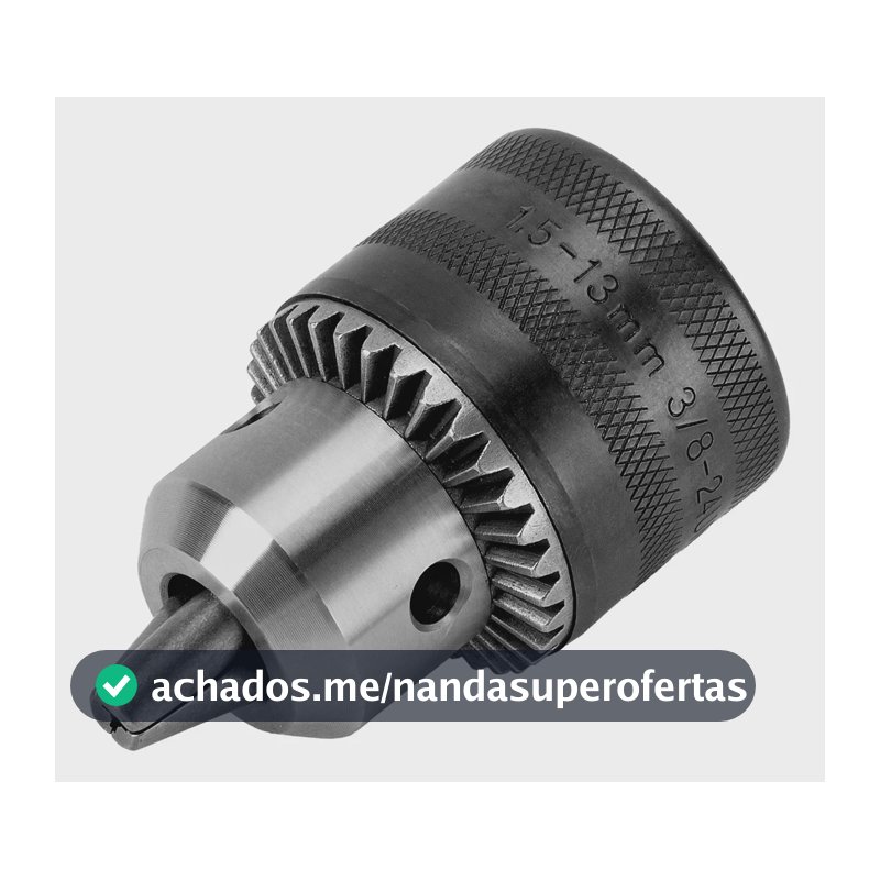 Mandril P/ Furadeira C/ Chave Rosca 3/8pol. 15-13mm 1pc Mtx