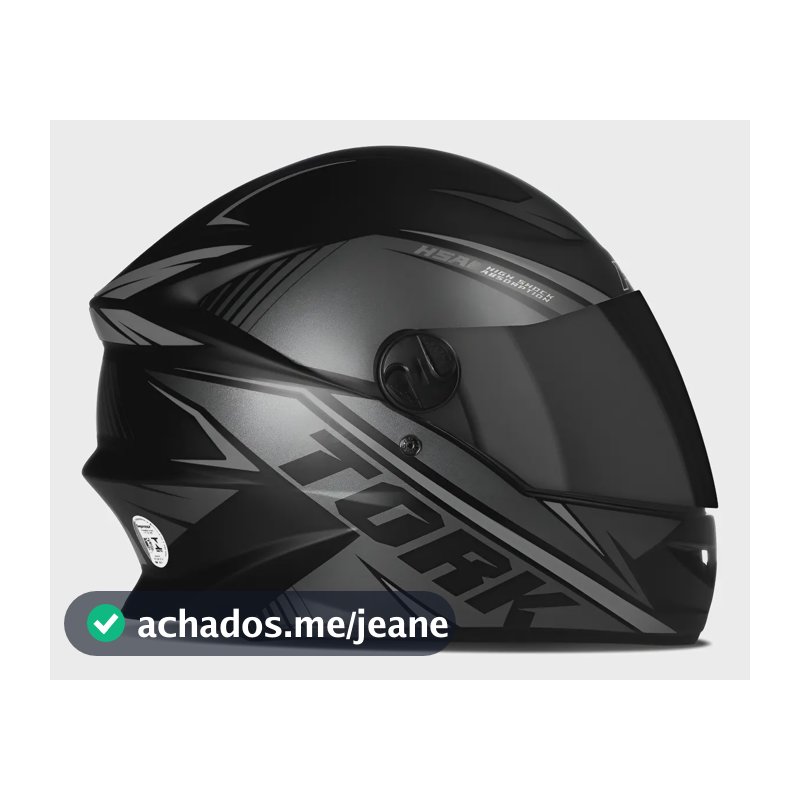 Capacete para moto integral Pro Tork Capacete R8 preto fosco tamanho 59/60