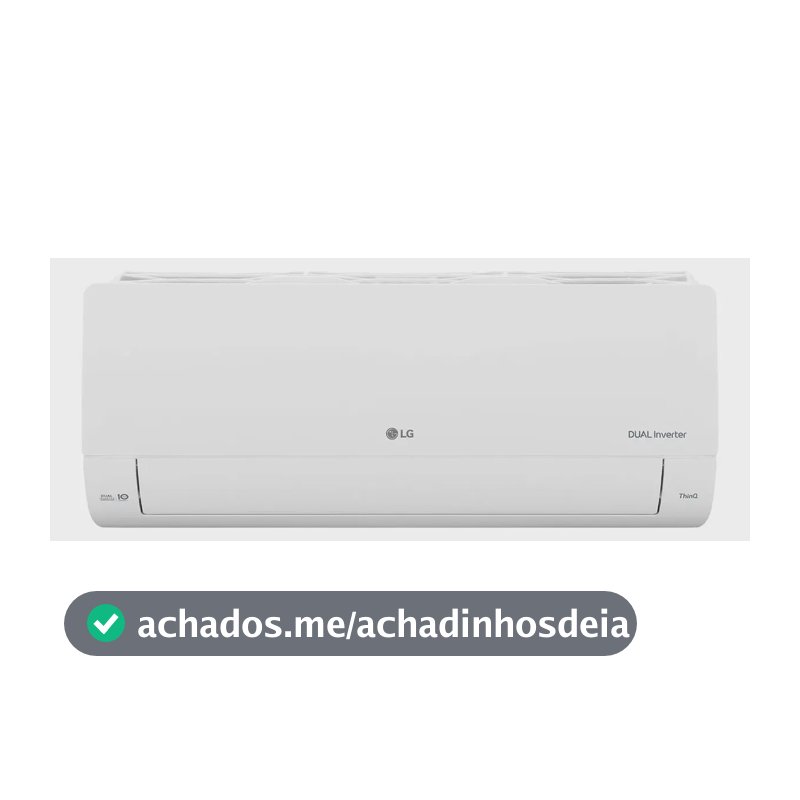 Ar-condicionado LG Dual Inverter Ai Voice 9.000 Btu Frio