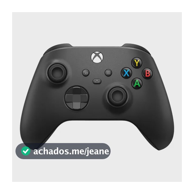 Controle Xbox Wireless Series X|s Carbon Black Carbon Black