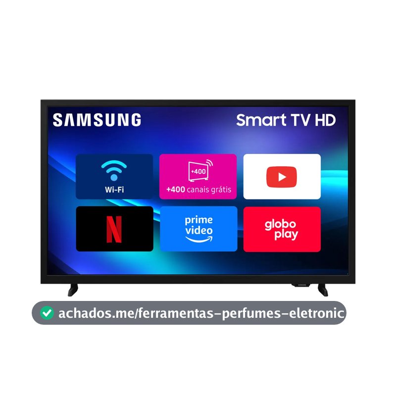 Smart Tv H5000f Hd 32 Polegadas 2025 Preto Samsung Bivolt