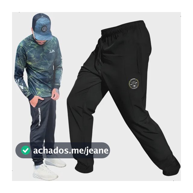 Calça De Pesca Tactel Fishing Confortável Matadeira