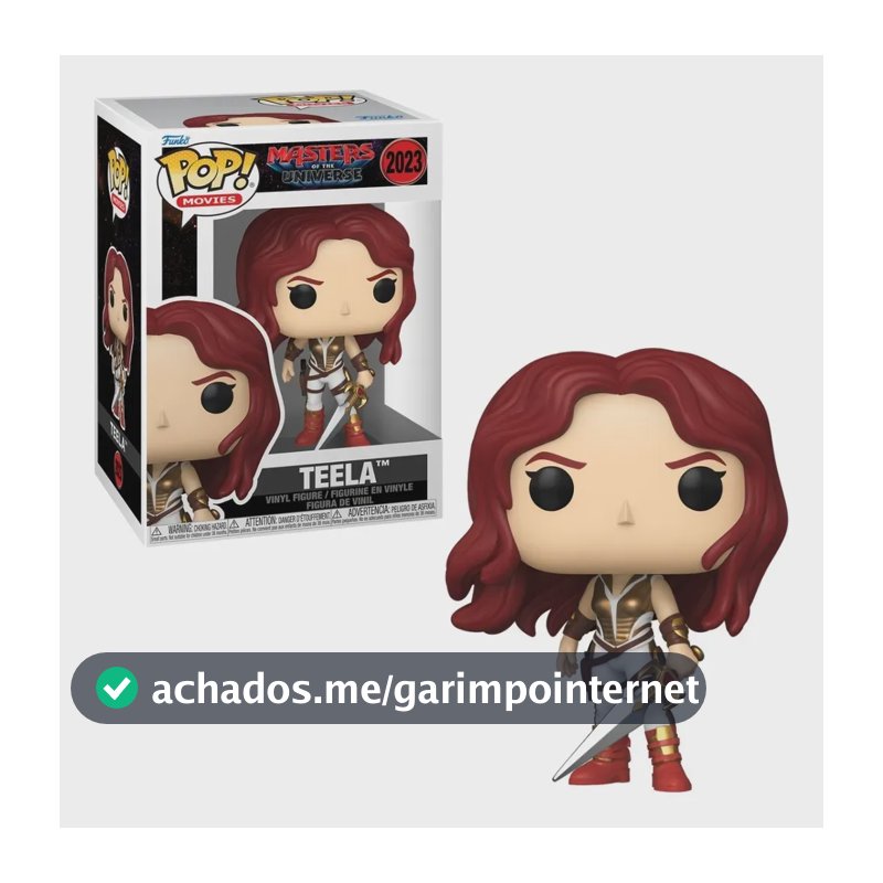 Boneco Funko Pop! Mestres do Universo Live Action - Teela
