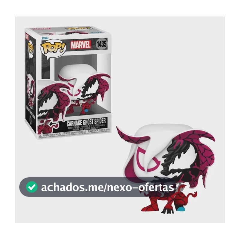 Boneco Funko Pop! Marvel Carnageized - Ghost Spider