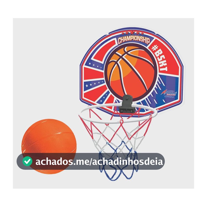 Mini Cesta Basquete Infantil Com Bola E Suporte P/ Porta