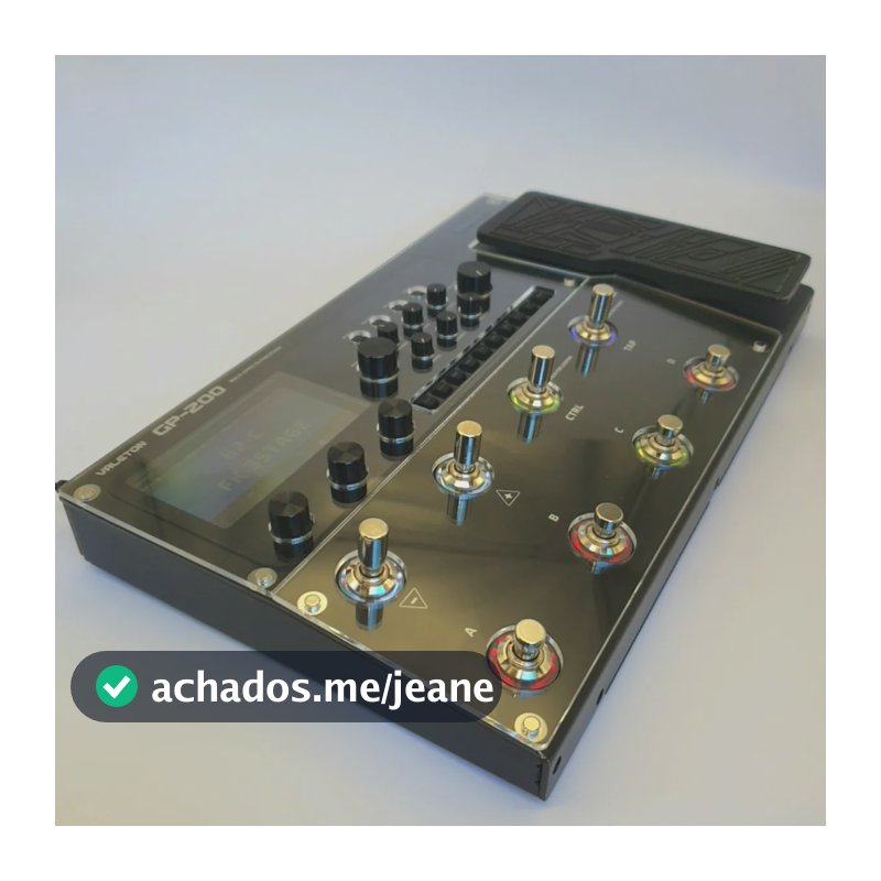 Proteção Acrílico Valeton Gp200 Pedaleira Com Ímãs Acrílico 2mm - Apenas O Acrílico