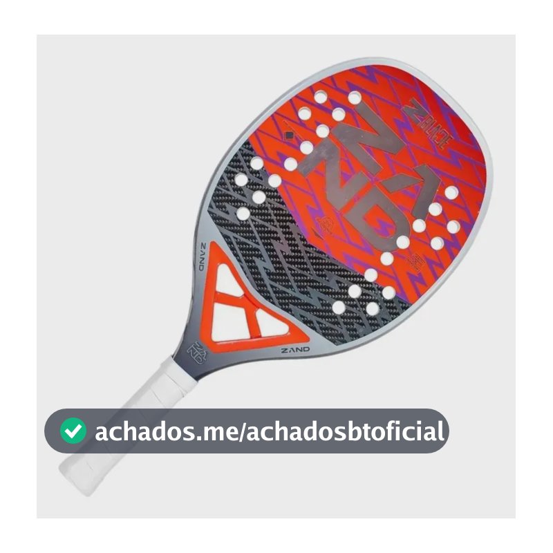 Raquete Beach Tennis 3k Zand Z Blade 2.026 - Cinza