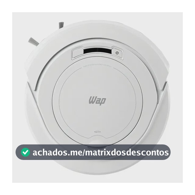 Robô Aspirador de Pó WAP ROBOT W90 PÉROLA Automático 3 em 1