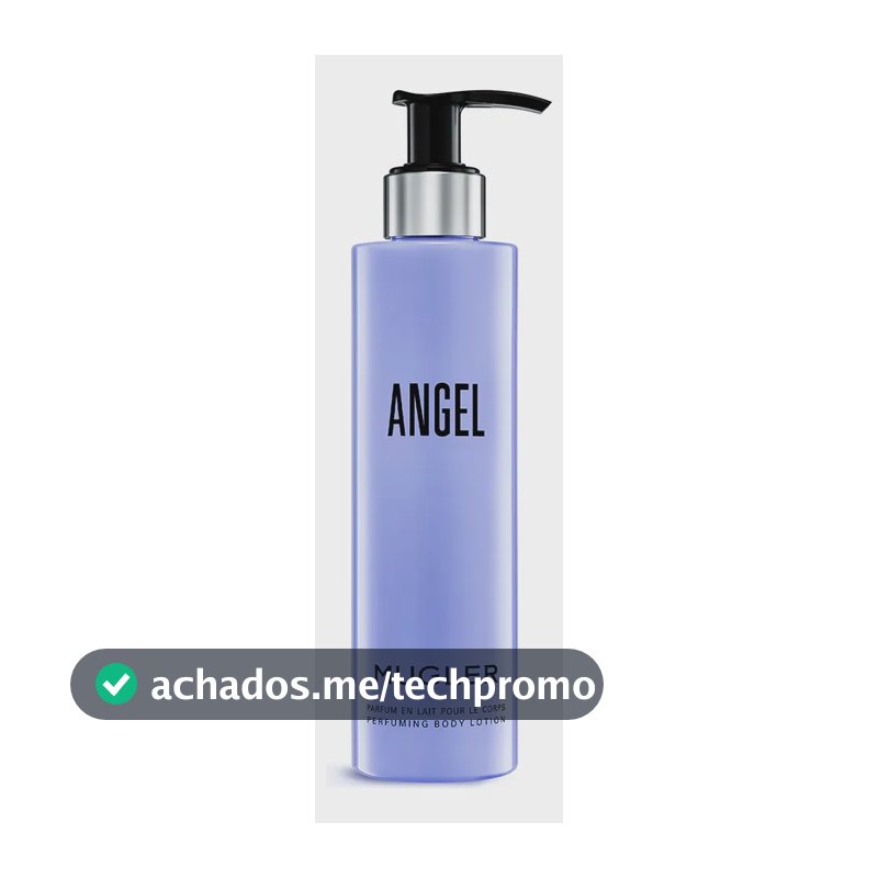 Creme Corporal Perfumado Hidratante de Nutrição Profunda que Combate o Ressecamento com Manteiga de Karité, Mugler Angel, 200ml