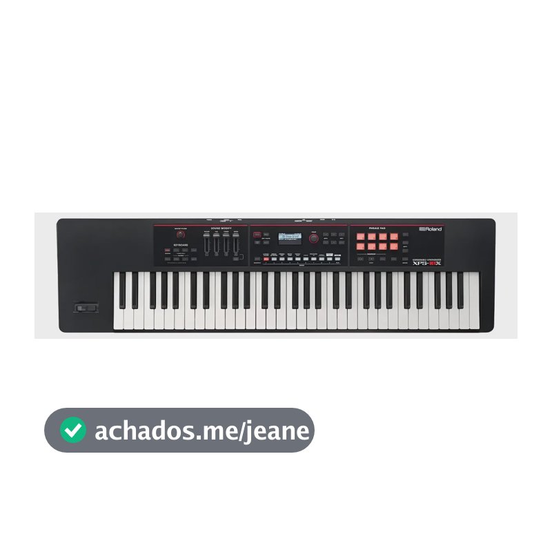 Teclado Roland Sintetizador Xps-10x - Preto