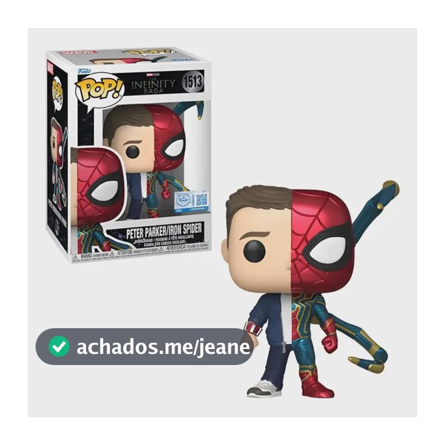 Boneco Funko Pop! Marvel Splits - Homem-aranha/peter