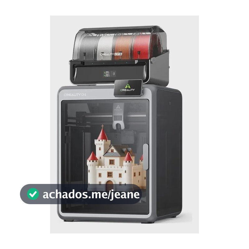 Creality K2 Combo Impressora 3d Cfs Multicolor 260x260x260mm Preto