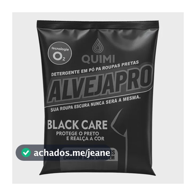 Black Percarbonato Protege E Realça Roupas Escuras 1kg