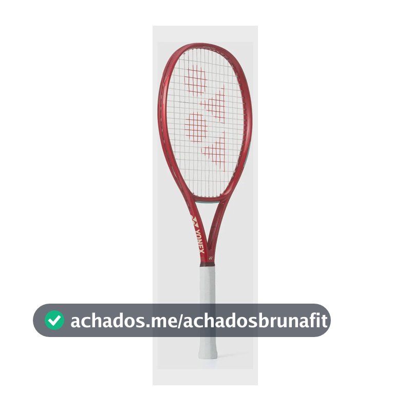 Raquete de tênis Yonex Vcore 100 300gr G8 2026 vermelha 4 3/8