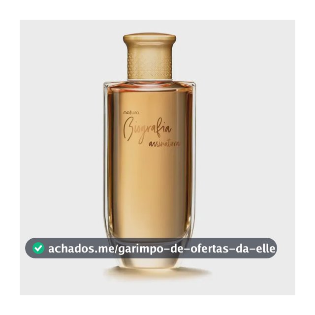 Natura Biografia Assinatura Biografia Assinatura Feminino Eau de toilette Spray 100ml
