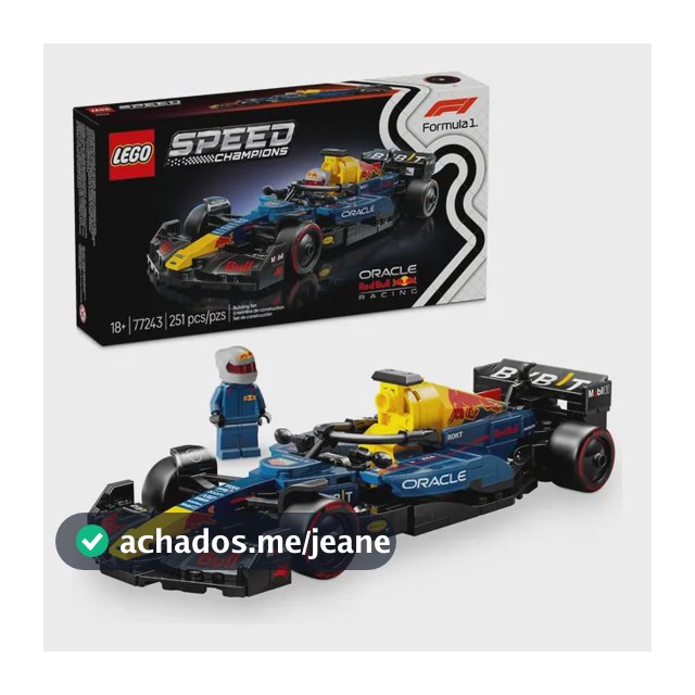 LEGO Speed - Oracle Red Bull Racing RB20 F1 - 251 Peças - 77243