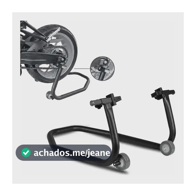 Cavalete Traseiro Levantador Mecanico Varias Motos Oferta Nf