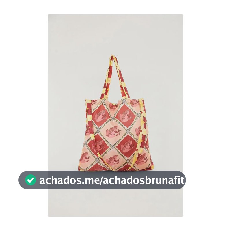 Bolsa Tote Farm Floral Rosa para Mulheres