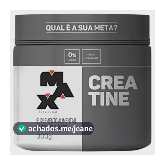 Creatina Monohidratada Pura 300g TeOliver Suplemento Alimentar Sem Sabor