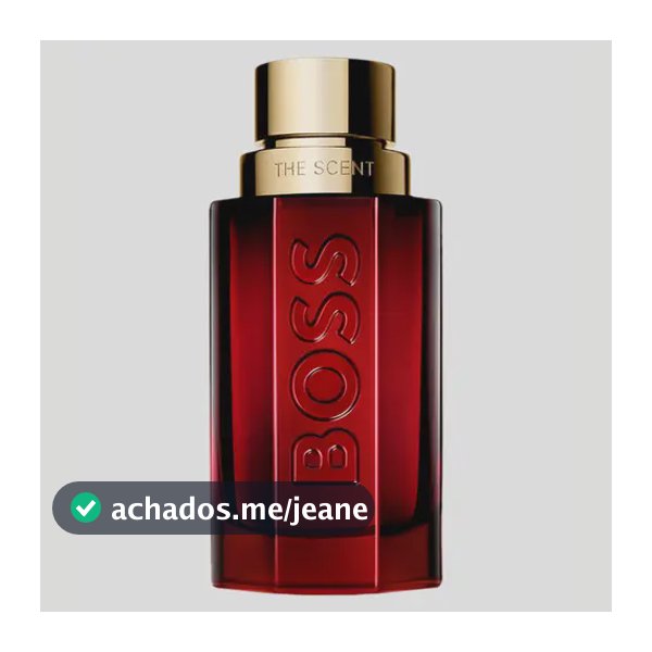 Perfume Masculino Boss The Scent Elixir Parfum Intense Vidro Com 50ml Hugo Boss
