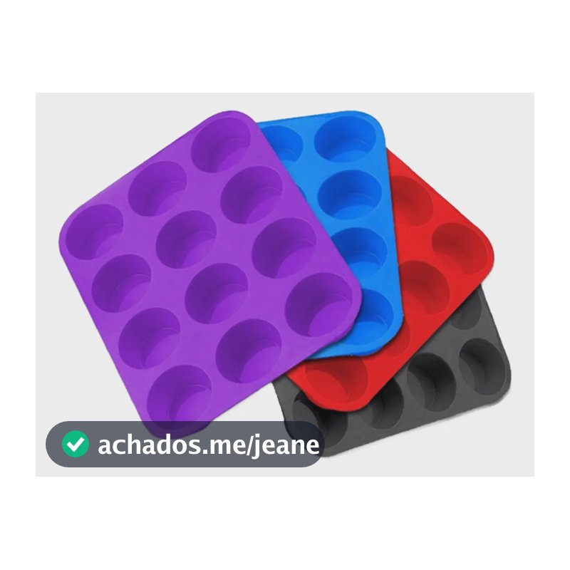 Forma 123Útil De Cupcake Silicone P Muffin 12 Cavidades 29 X 21,7cm