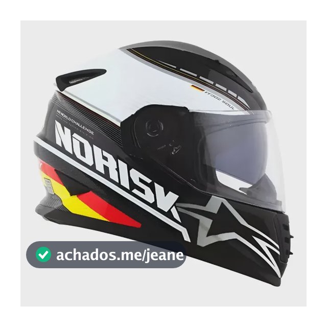 Capacete Países Norisk Ff302 Grand Prix - Alemanha