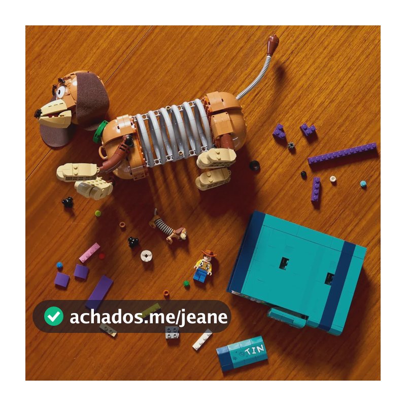 Suporte para livros LEGO® Disney Pixar Toy Story Slinky 43301