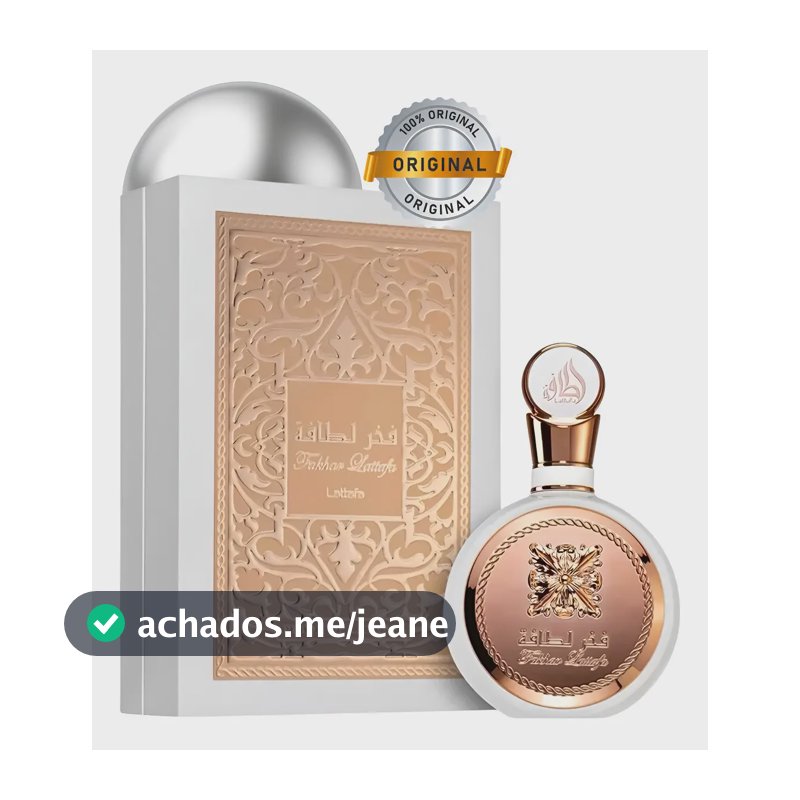 Perfume Árabe Fakhar Rose Lattafa Feminino Edp 100ml