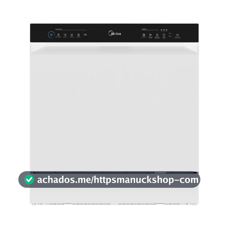 Lava Louças 8 Serviços Branco Touch Plus Midea