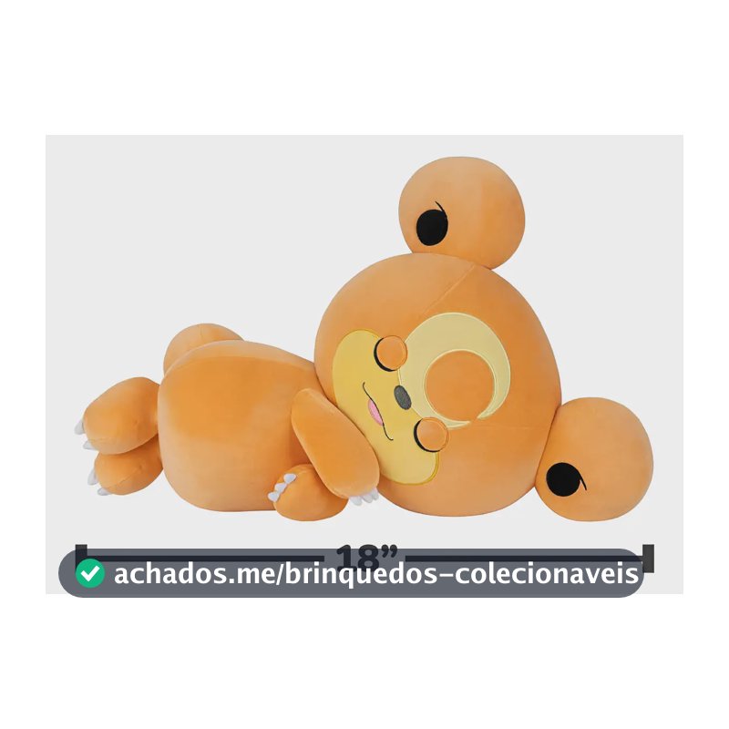 Pelucia Sleeping Teddiursa 18 , Pokemon, Sunny 3468