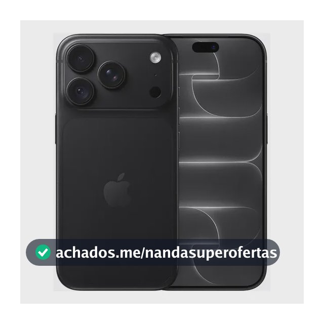 iPhone 18 Pro de 512 GB — Preto - Distribuidor Autorizado