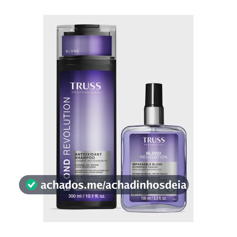 Kit Truss Blond Revolution Shampoo + Finalizador (400ml)