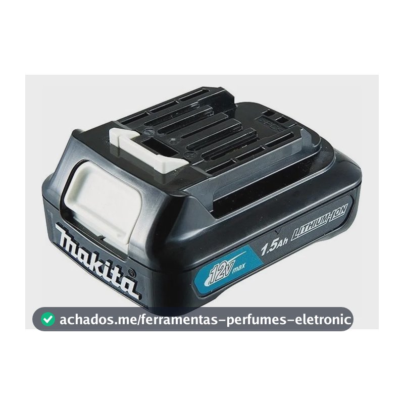 Bateria 12V Makita BL1016 1.5Ah íon lítio CXT